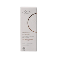 Joik Organics Re-boost collagen eye cream smooth & bright 15 Milliliter