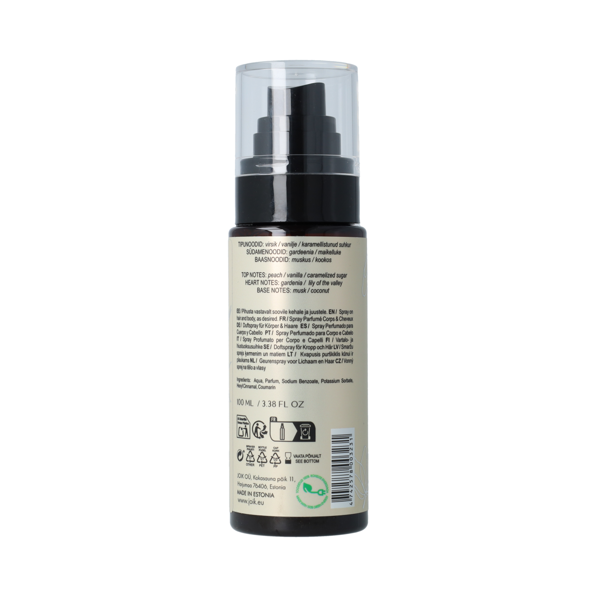 Joik Organics Joik Home & Spa - Vanilla Bloom Hair & Body Mist 100.00 Milliliter