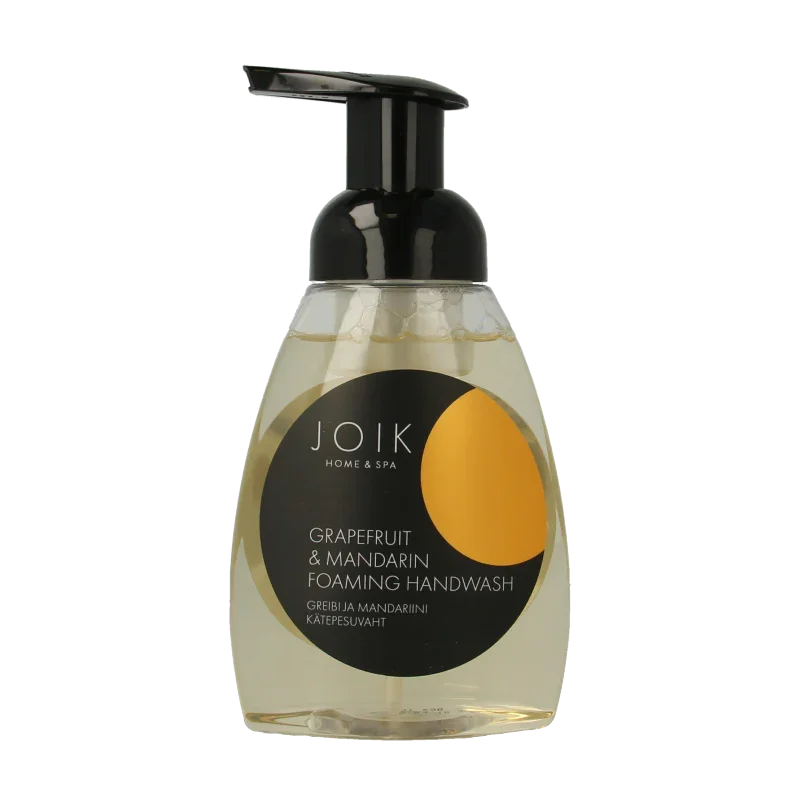 Joik Organics Foam handwash grapefruit & mandarin 250 Milliliter