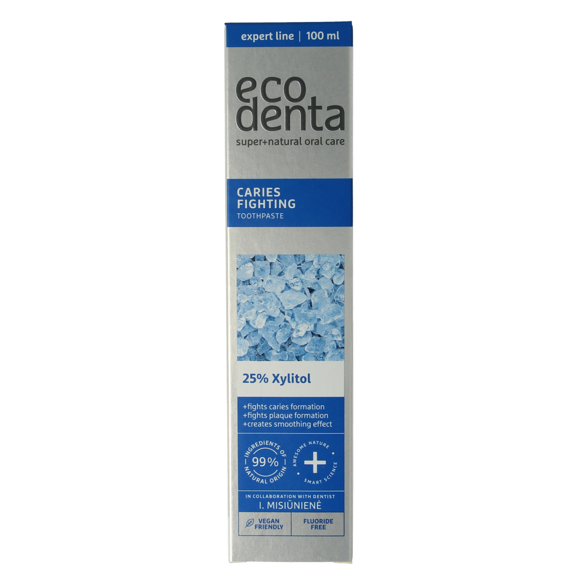 Ecodenta Tandpasta tegen caries 100.00 Milliliter