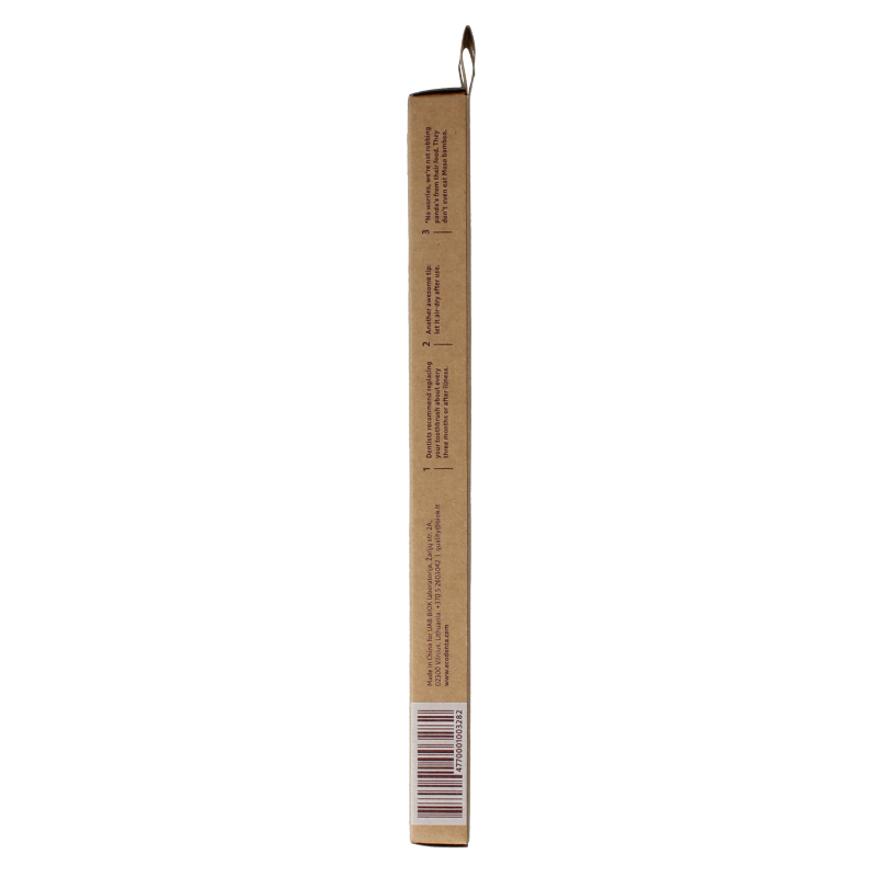 Ecodenta Tandenborstel bamboo soft 1 Stuks