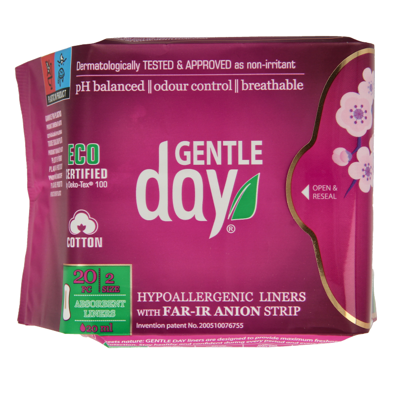 Gentle Day Inlegkruisjes absorberend 20 Stuks