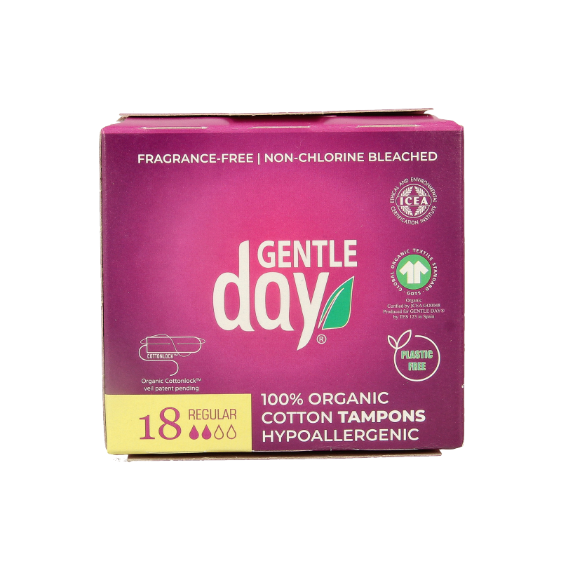 Gentle Day Tampon regular 18 Stuks