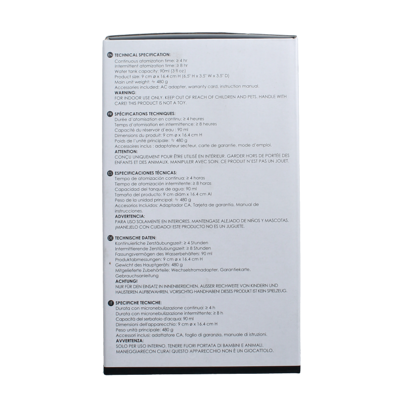 Serene House Aroma diffuser vapor antraciet 1 Stuks