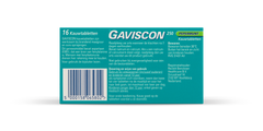 Gaviscon Pepermunt 250 16.00 Kauwtabletten