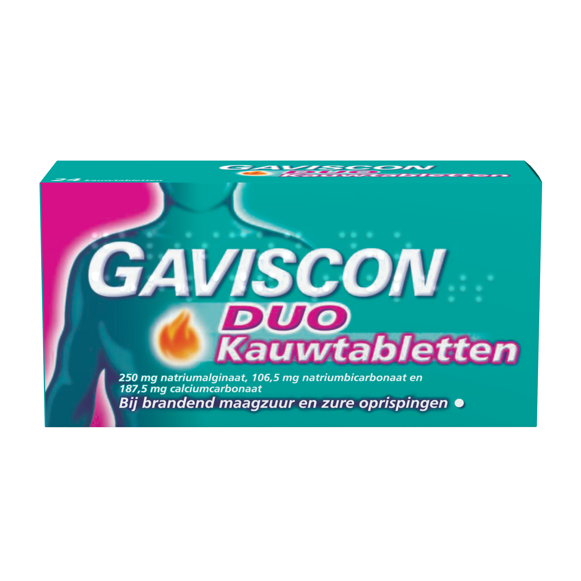 Gaviscon Duo tabletten 24.00 Kauwtabletten