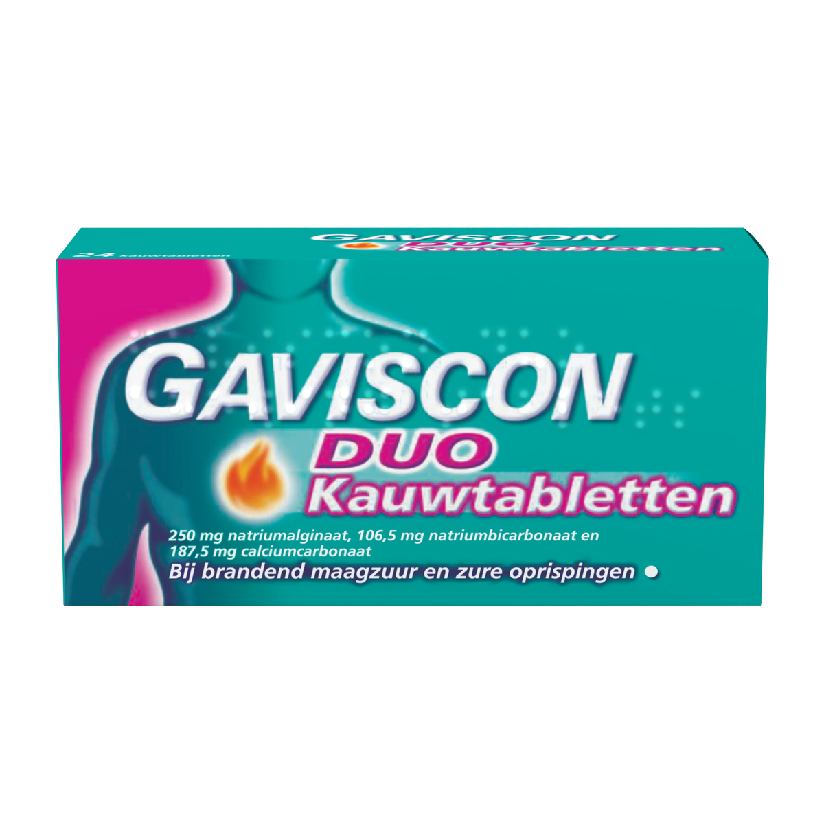 Gaviscon Duo tabletten 24.00 Kauwtabletten