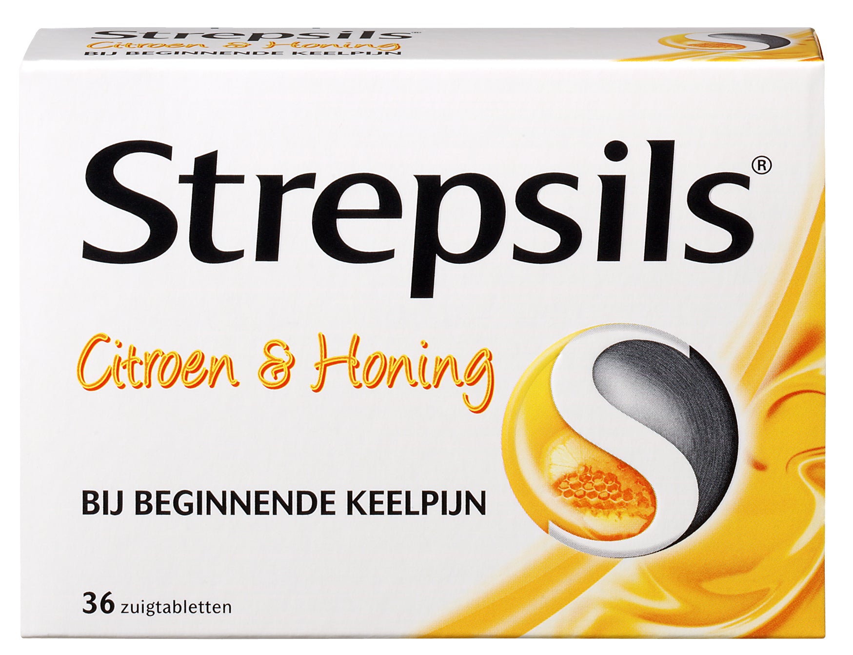 Strepsils Citroen & honing 36 Zuigtabletten