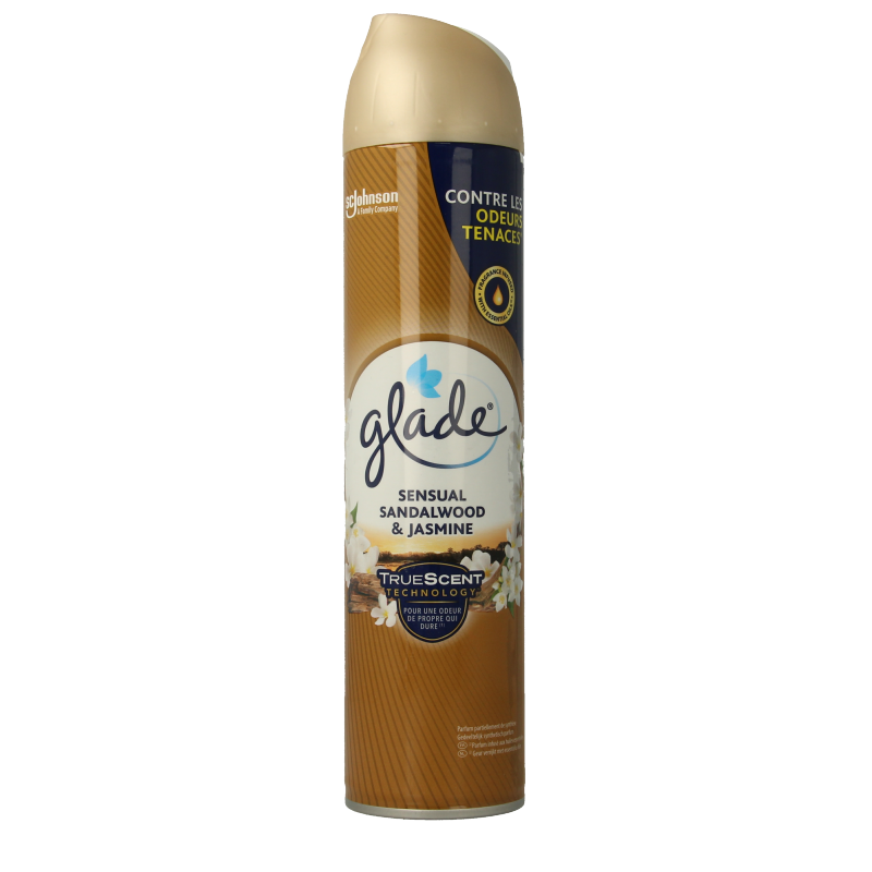 Glade Aerosol sensual sandelwood & jasmin 300 Milliliter