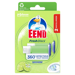 WC Eend Fresh disk navul duo lime zest 72 Milliliter
