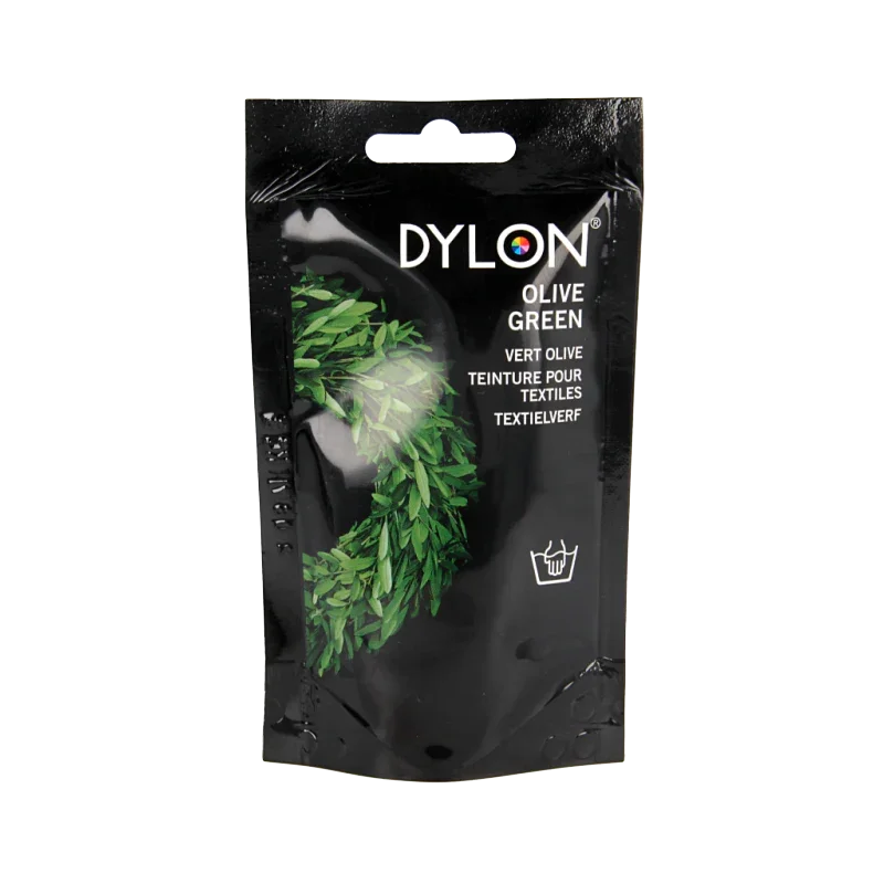 Dylon Handwas verf olive green 34  50 Gram