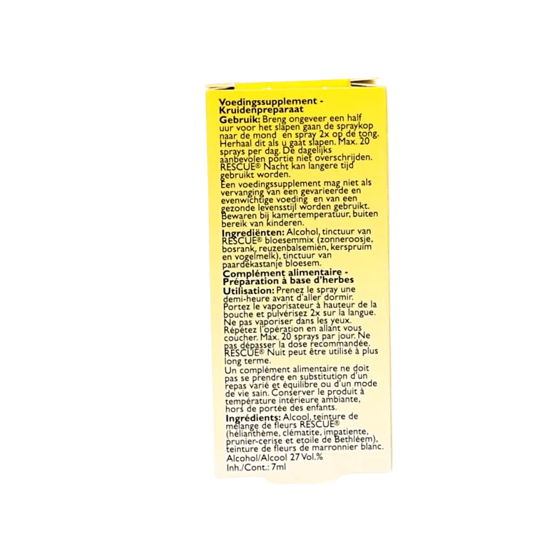 Bach Rescue Rescue remedy nacht spray  7 Milliliter