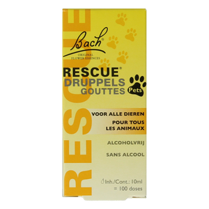 Bach Rescue Rescue pets druppels 10.00 Milliliter