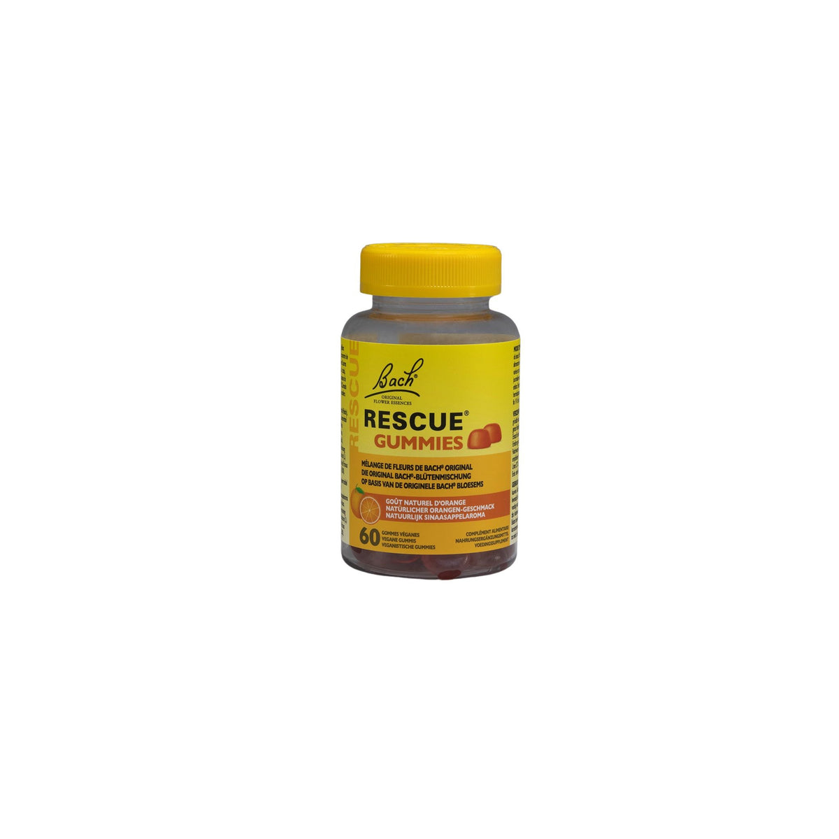 Bach Rescue Rescue sinaasappel 60 Gummies