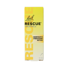 Bach Rescue Druppels zonder alcohol 10.00 Milliliter
