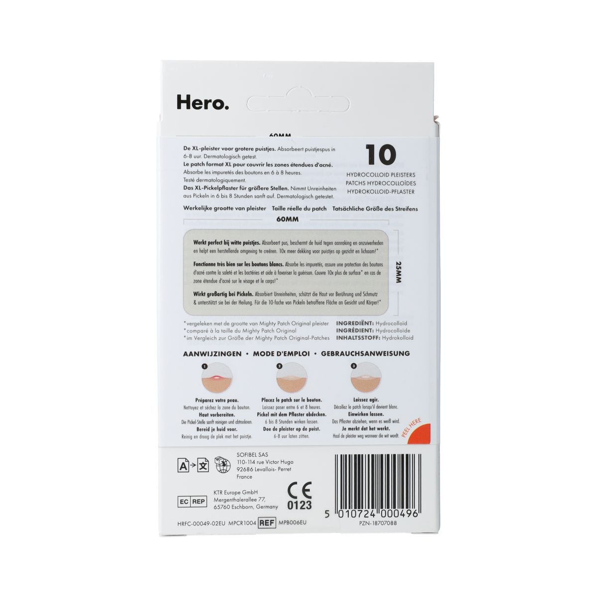 Hero Mighty Patch Surface 10.00 Stuks