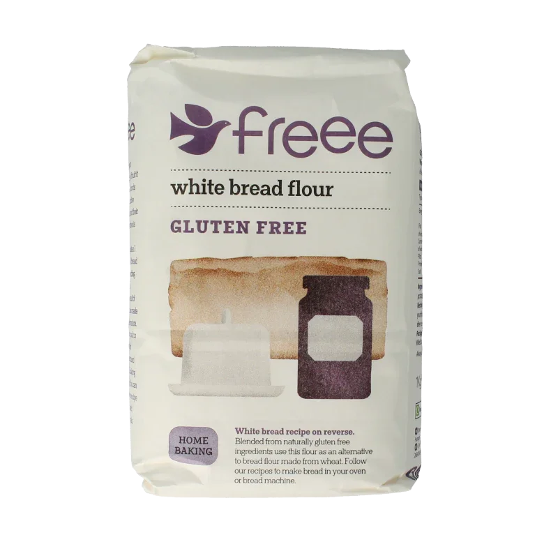 Doves Farm Glutenvrij broodmix wit bio 1 Kilogram