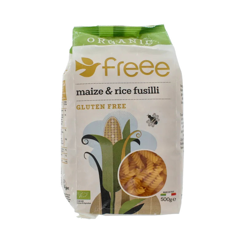 Doves Farm Glutenfree maizerice fusilli bio 500 Gram