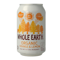 Whole Earth Sparkling orange & lemon bio 330.00 Milliliter