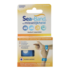 Sea Band Polsband kinderen blauw 1.00 Paar