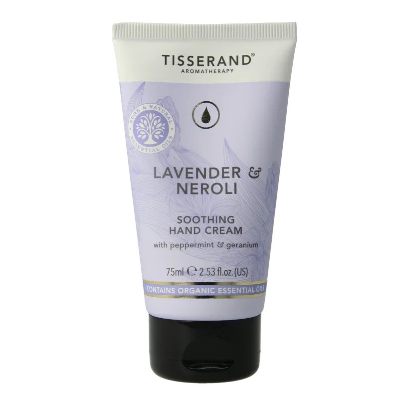 Tisserand Handcreme lavendel & neroli 75 Milliliter