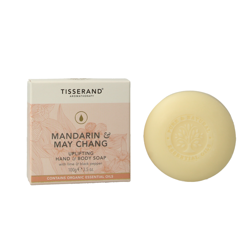 Tisserand Zeep mandarijn & may chang 100 Gram