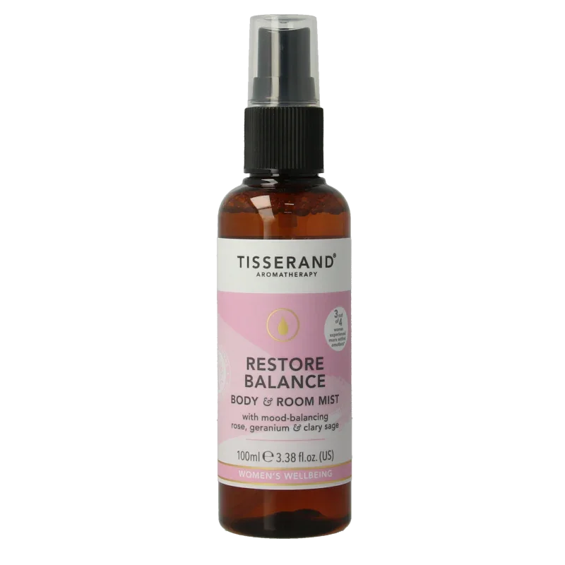 Tisserand Restore balance body en room mist 100 Milliliter