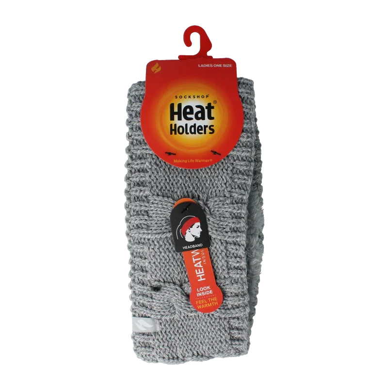 Heat Holders Ladies headband light grey 1 Stuks