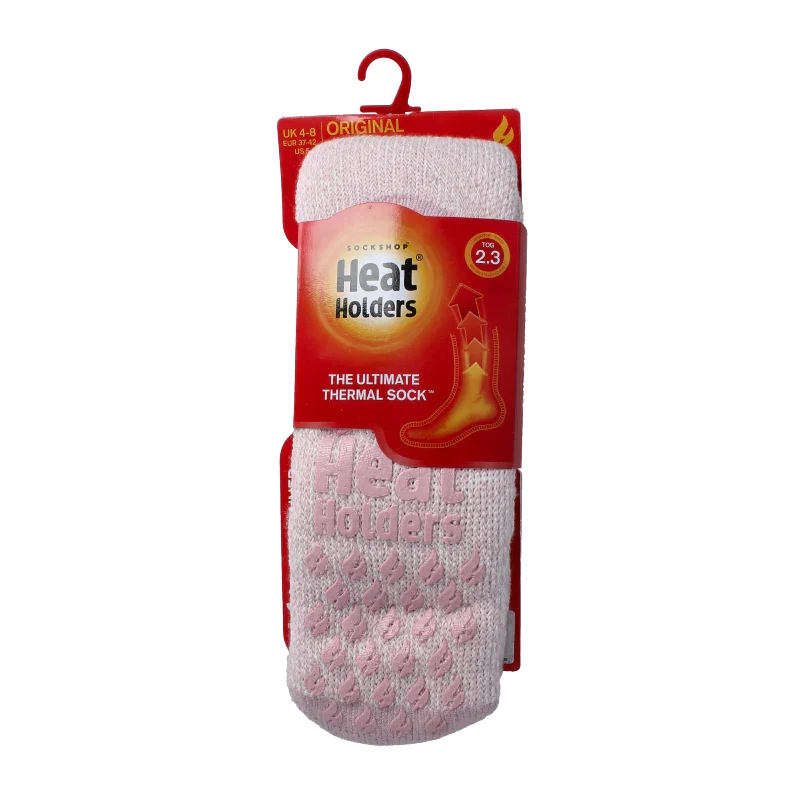 Heat Holders Anti slip socks dusted pink 1 Paar