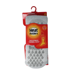 Heat Holders Anti slip socks silver grey 37-42 1 Paar