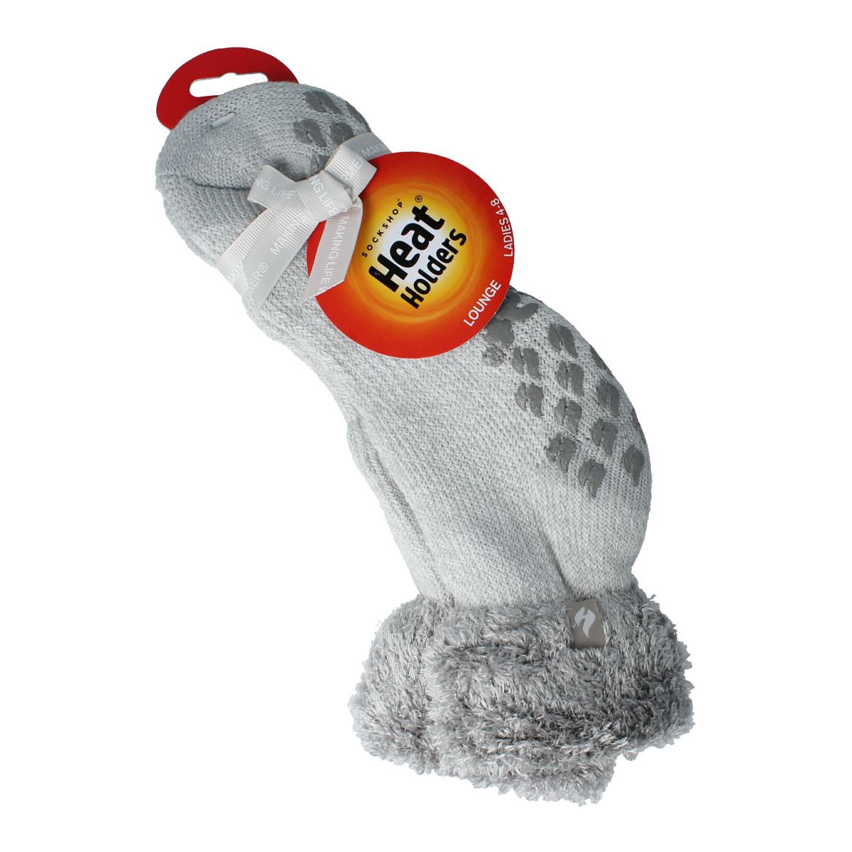 Heat Holders Ladies lounge socks 4-8 37-42 silver 1.00 Paar