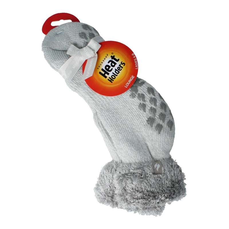 Heat Holders Ladies lounge socks 4-8 37-42 silver 1 Paar