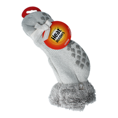 Heat Holders Ladies lounge socks 4-8 37-42 silver 1.00 Paar