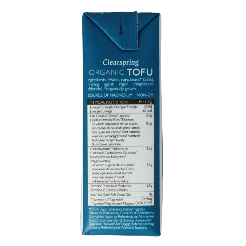 Clearspring Tofu silk bio 300 Gram