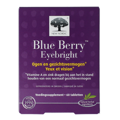 New Nordic Blue berry eyebright 60.00 Tabletten
