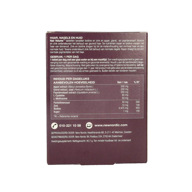 New Nordic Hair volume 30 Tabletten