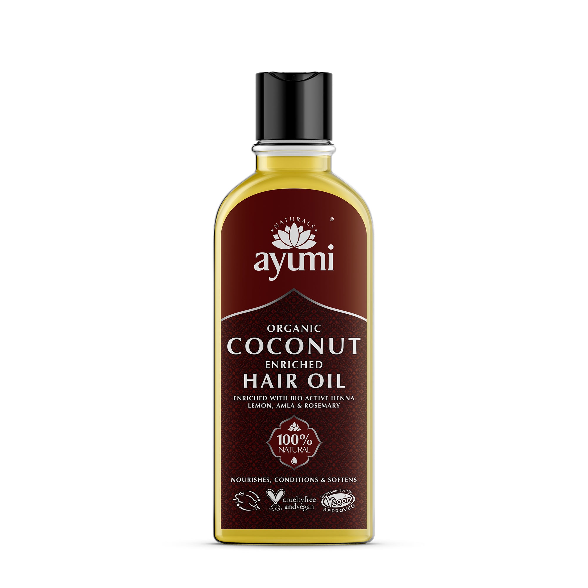 Ayumi Hair oil coconut enriched 150.00 Milliliter