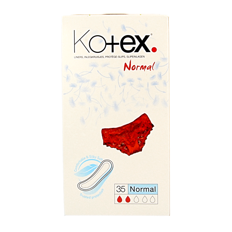Kotex Inlegkruisjes normaal 35 Stuks