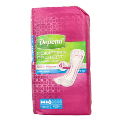 Depend Extra 4-in-1 10.00 Stuks
