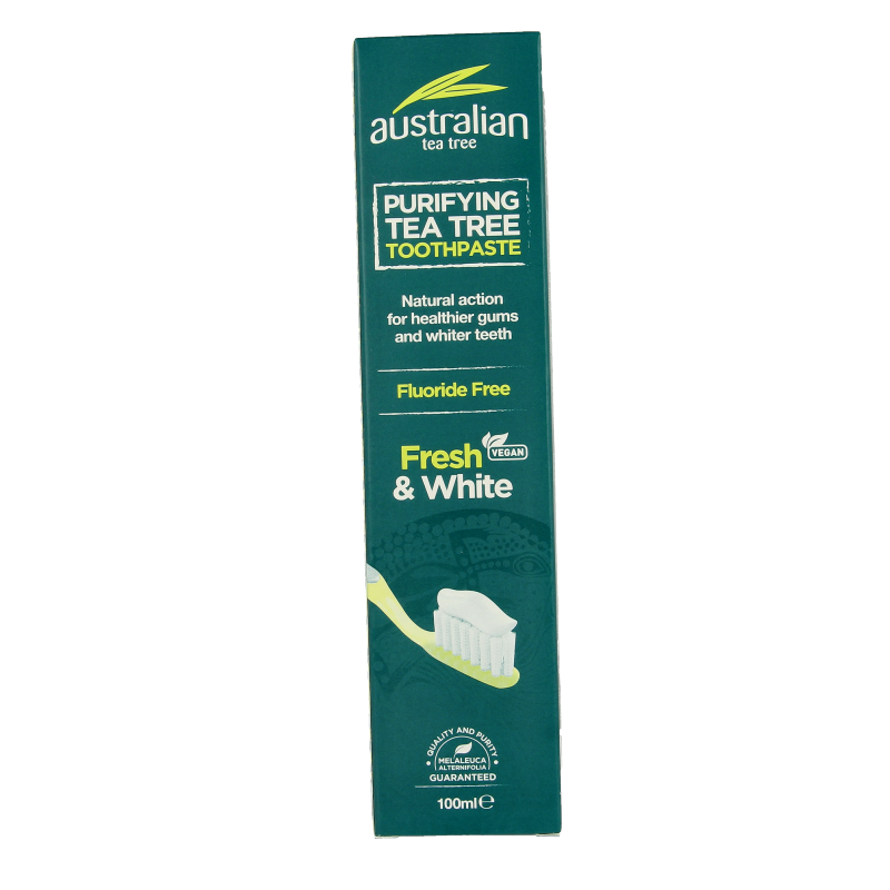 Optima Australian tea tree tandpasta fresh & white 100 Milliliter