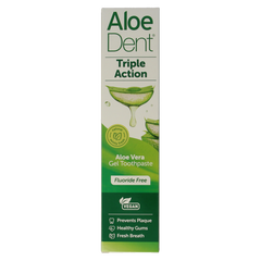 Optima Tandpasta aloe vera triple action fluor free 100 Milliliter