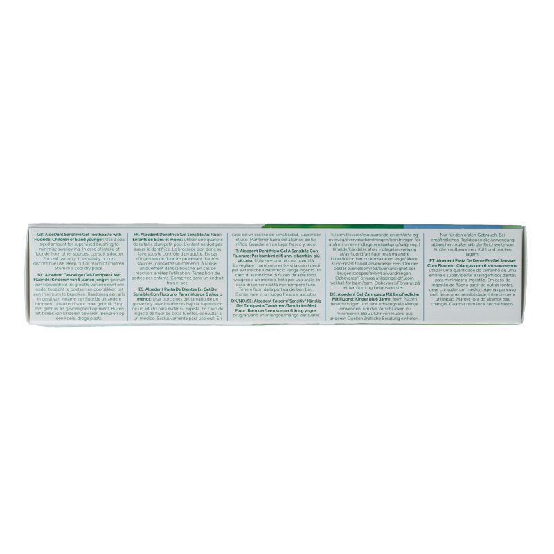 Optima Aloe dent tandpasta sensitive 100 Milliliter