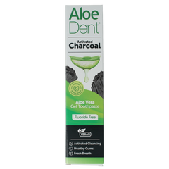 Aloe Dent Tandpasta charcoal 100.00 Milliliter