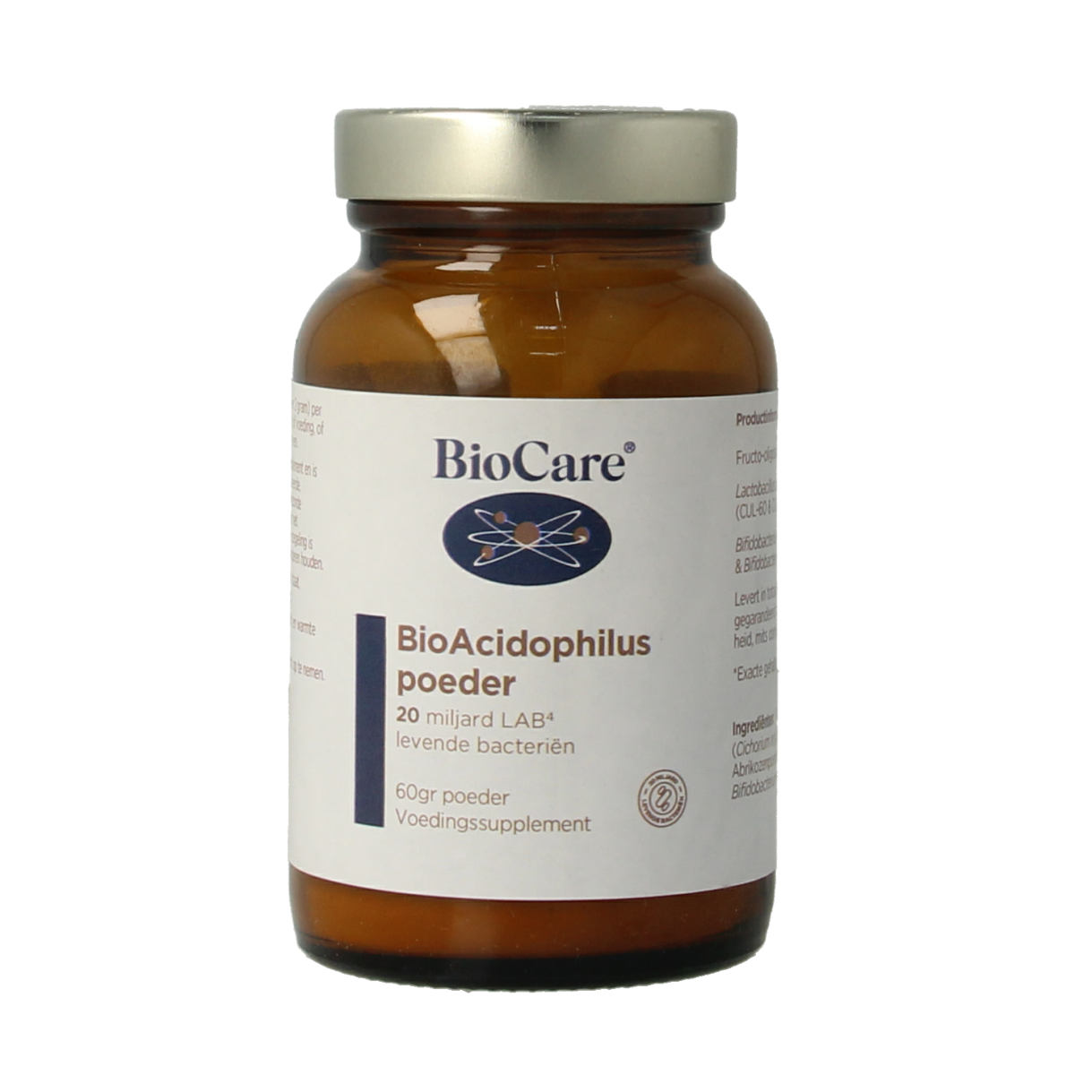 BioCare Bioacidophilus poeder 60.00 Gram