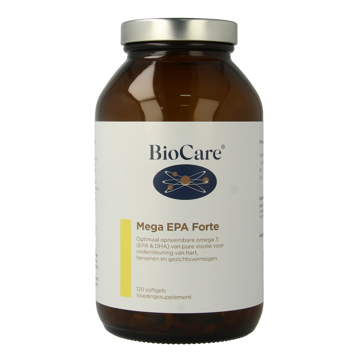 BioCare Mega EPA forte omega 3 120.00 Softgels