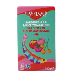 Fish 4 Ever Sardines in tomatensaus 120 Gram