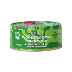 Fish 4 Ever Tonijnmoot in olijfolie 160 Gram