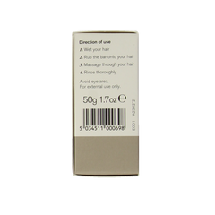 Green People Shampoo bar scent free repairing anti frizz 50.00 Gram