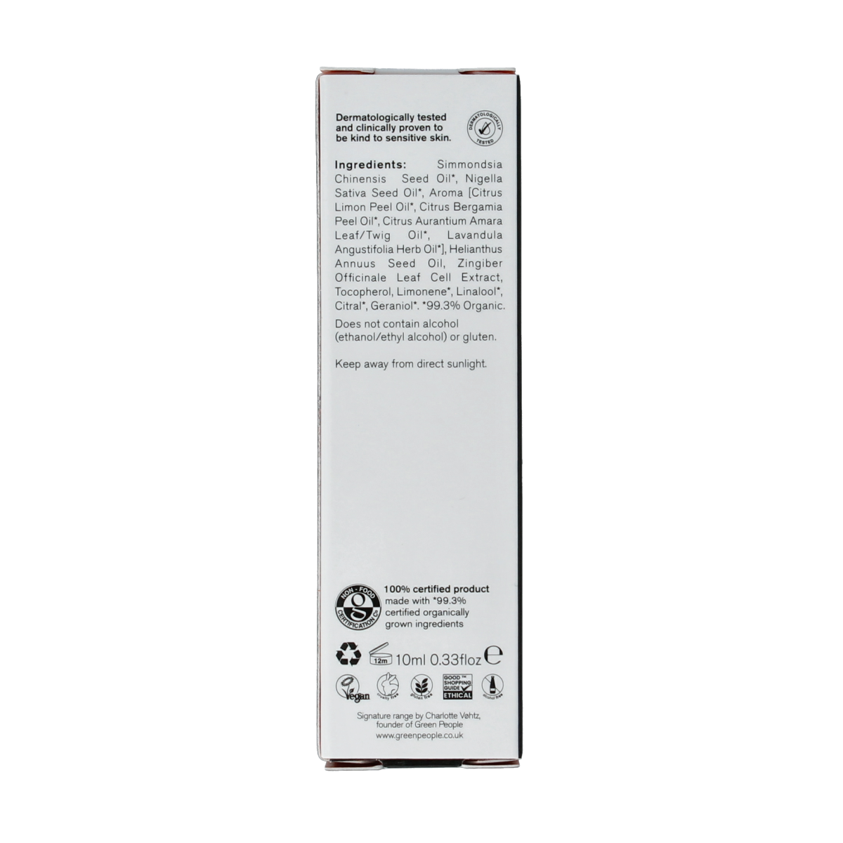Green People Purifying booster drops 10.00 Milliliter