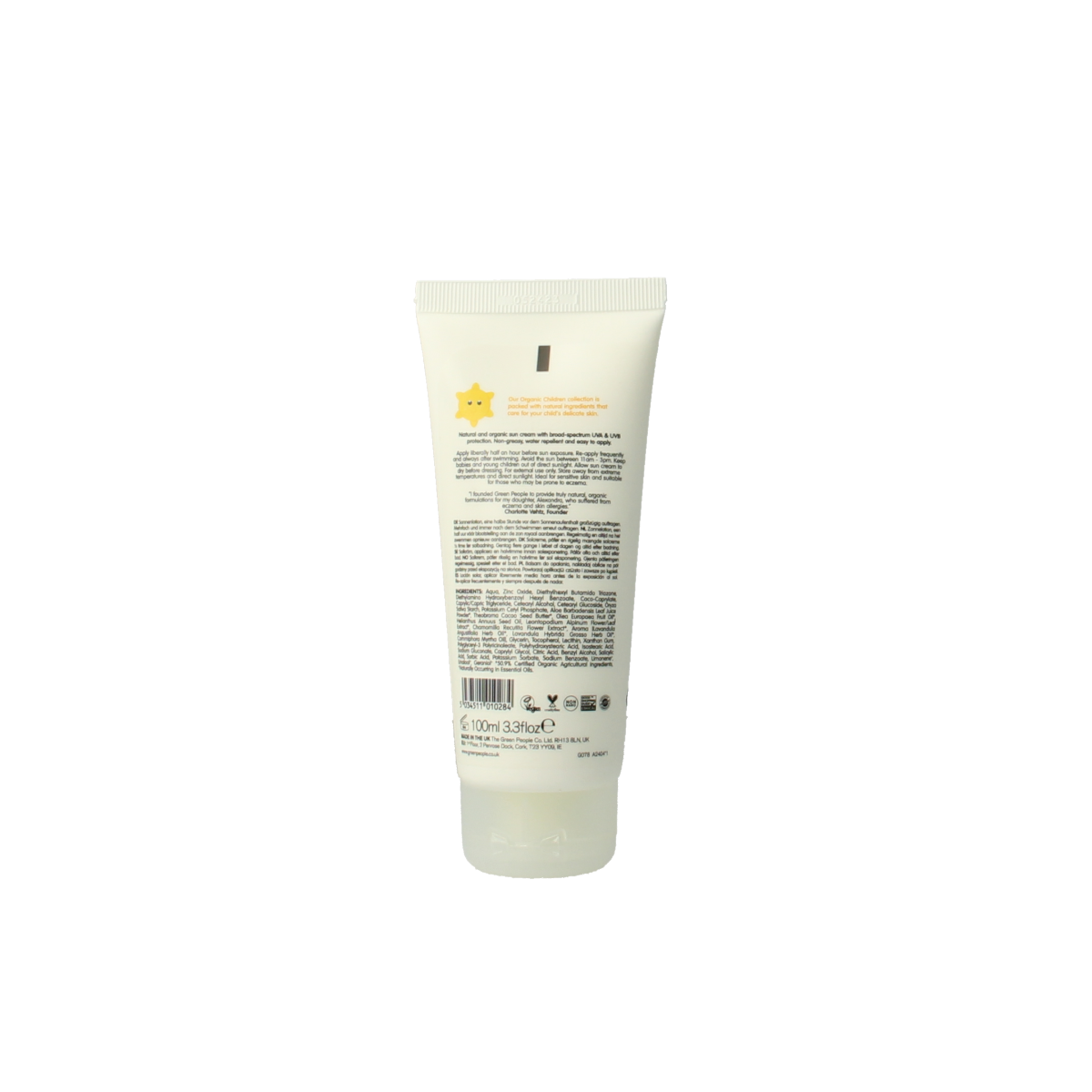 Green People Organic children sun cream lavender SPF50 100.00 Milliliter